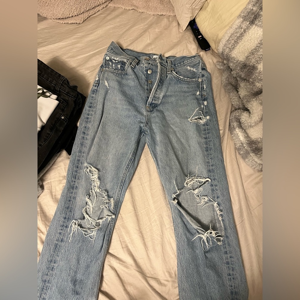 AGOLDE ripped jeans size 25